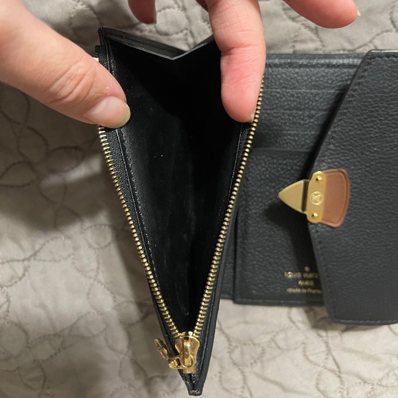 Louis Vuitton Pallas Wallet NM Monogram Canvas and Calfskin Compact Wallet - Picture 7 of 11